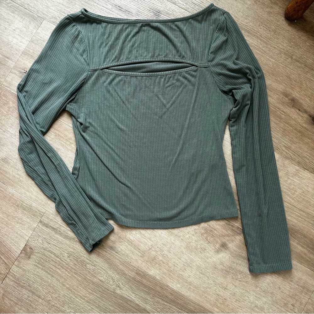 7 For All Mankind Cutout Top Medium